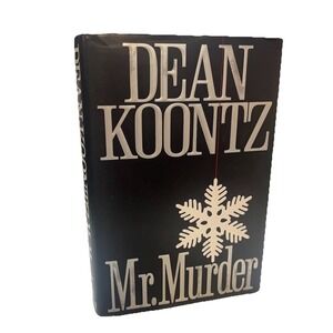 Mr. Murder Dean Koontz 1993 Hardcover 1st Edition 1st Printing HCDJ